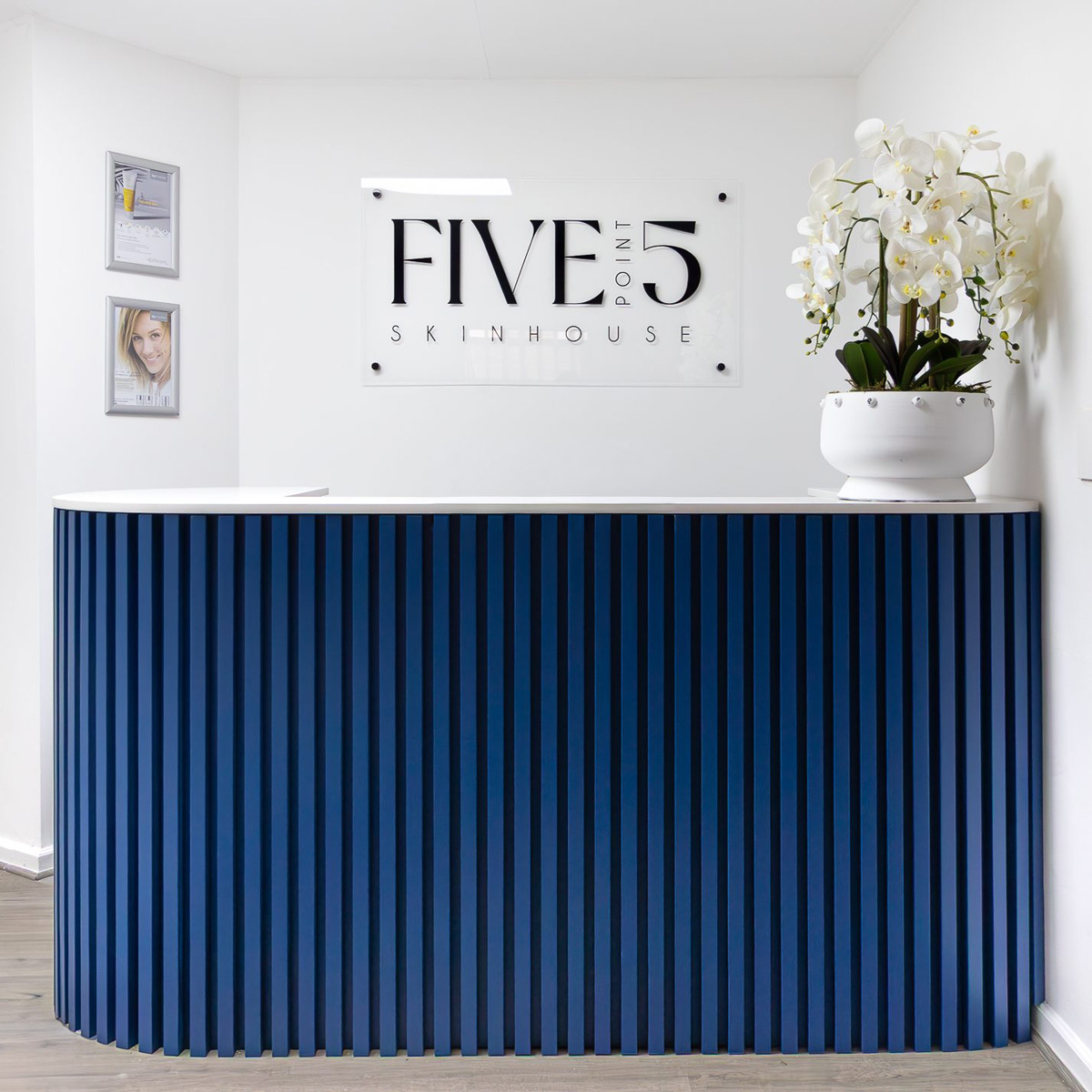 Reception at Five Point 5 SkinHouse