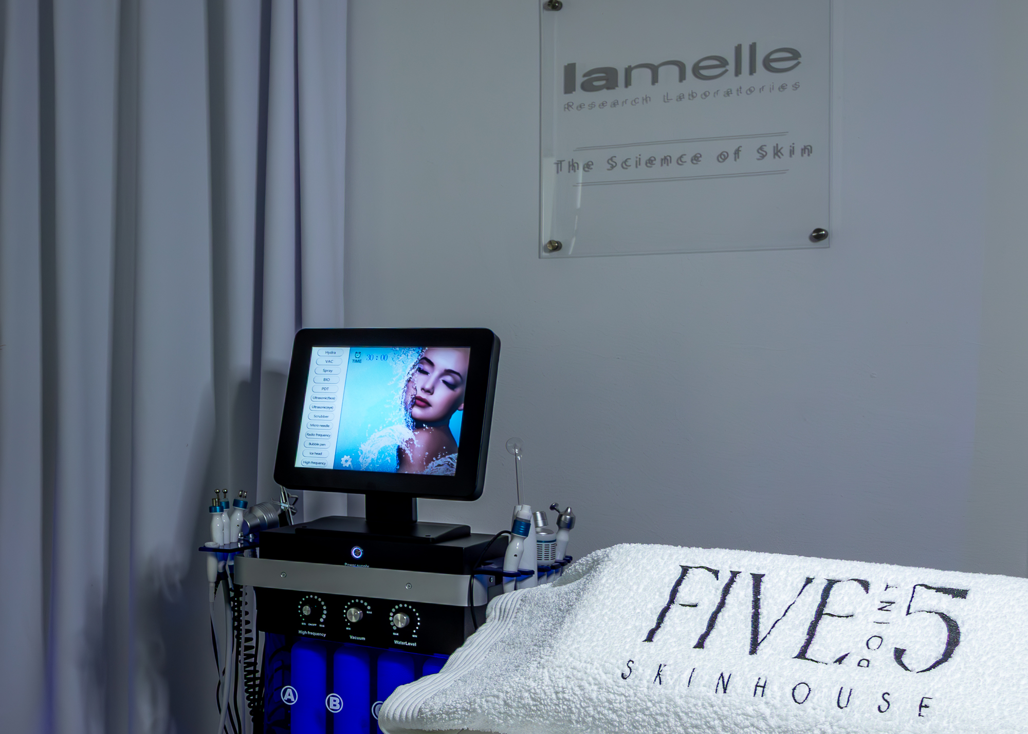Five Point 5 SkinHouse treatment room